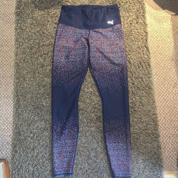 EXCELLENT CONDITION WOMEN’S SIZE LARGE PUMA DRY CELL LEGGINGS - Picture 1 of 6